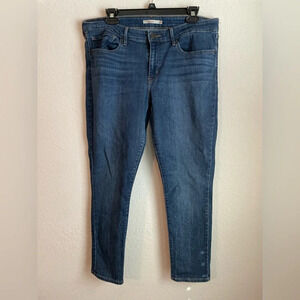 Levi’s women’s 711 skinny denim jeans size 33